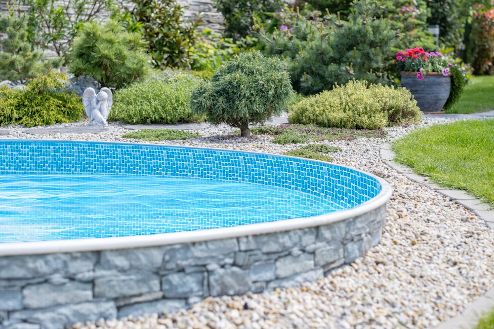 CF Bazénová fólie Mosaic pro bazén 5,5 m x 3,7 m x 1,2 m