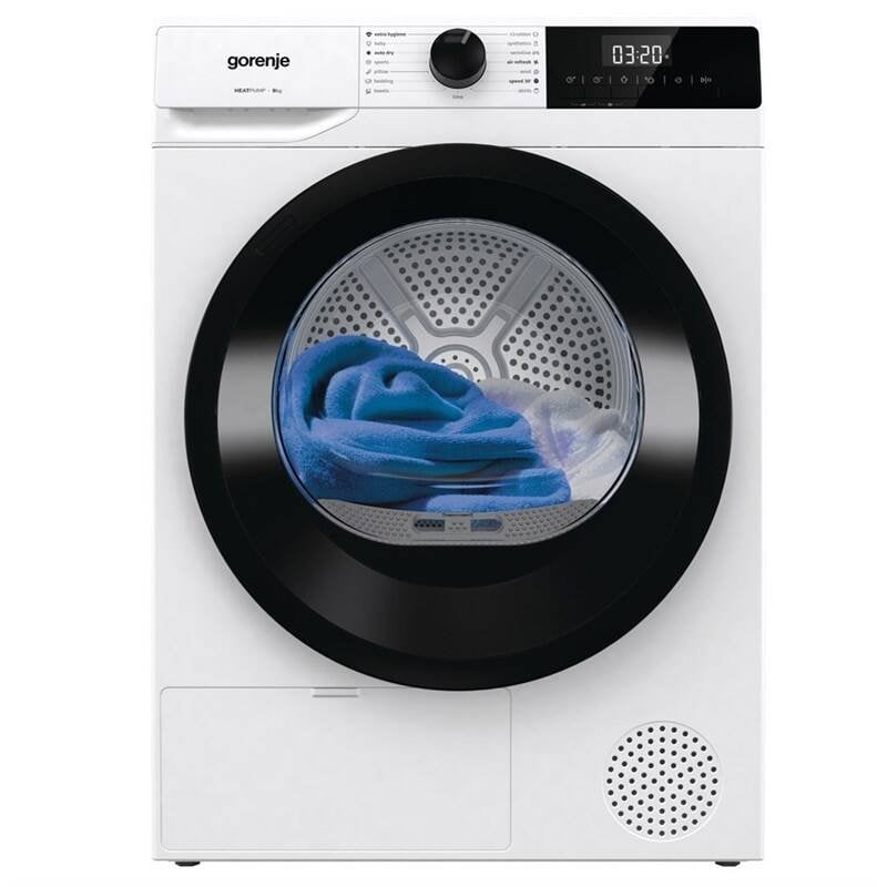 gorenje DHNE83, kondenzační sušička s tepelným čerpadlem