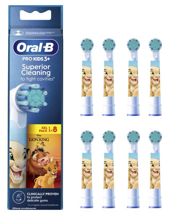 Oral-B kartáčkové hlavice Lion King 8ks