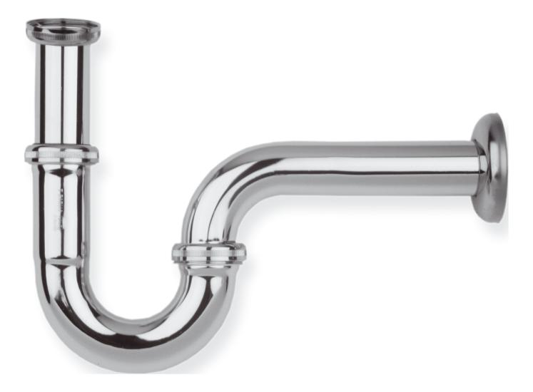 KFA Sifon pro potrubí 5/4 DN32 chrom (604-454-00)