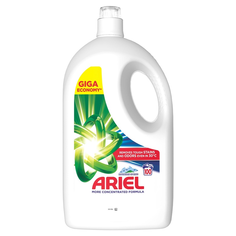 Ariel prací gél Mountain Spring, 4,5 l