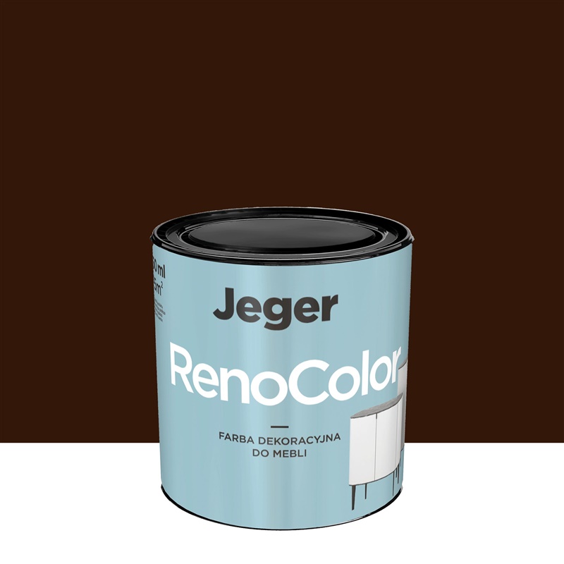 FARBA NA NÁBYTOK RENOCOLOR ČOKOLÁDA 0,45L