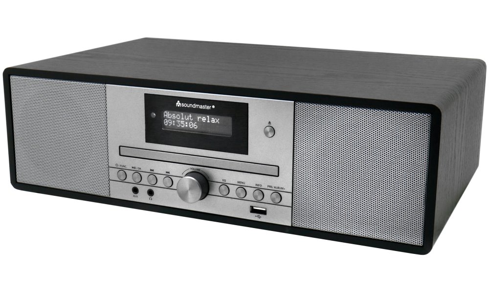 Soundmaster Elite line DAB980SW/ Stereo Music Center/ USB/ FM/ CD/ BT/ DAB+/ 2x 10W