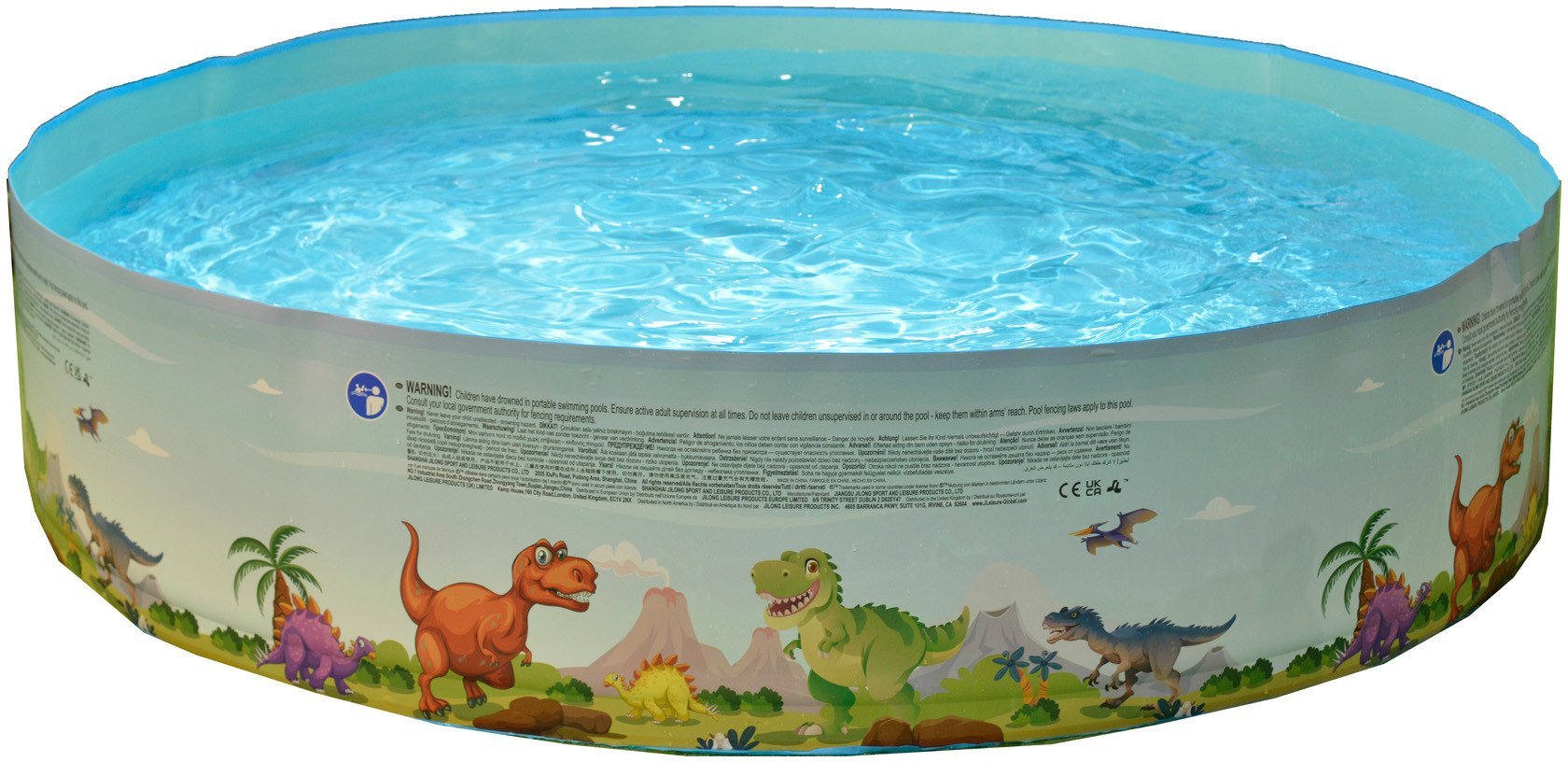 SunClub Velký rozšiřující bazén - svět dinosaurů