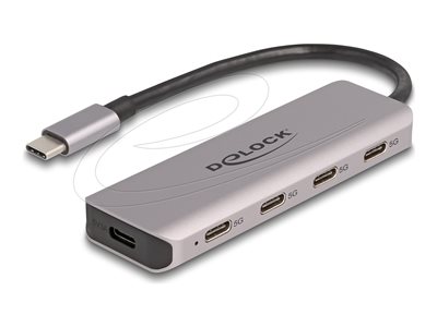 USB 5 Gbps 4 Port USB Type-C  Hub with U, USB 5 Gbps 4 Port USB Type-C  Hub with U