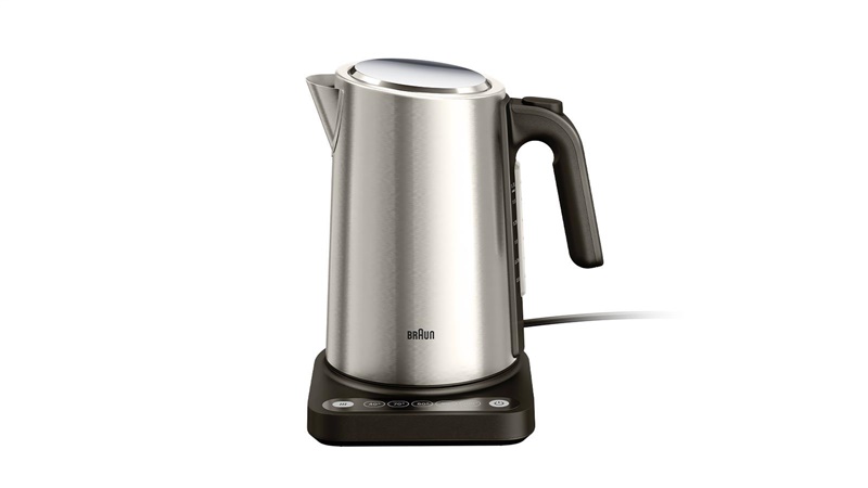 Braun Identity WK5205BK, 1,7 l, strieborná Rýchlovarná kanvica