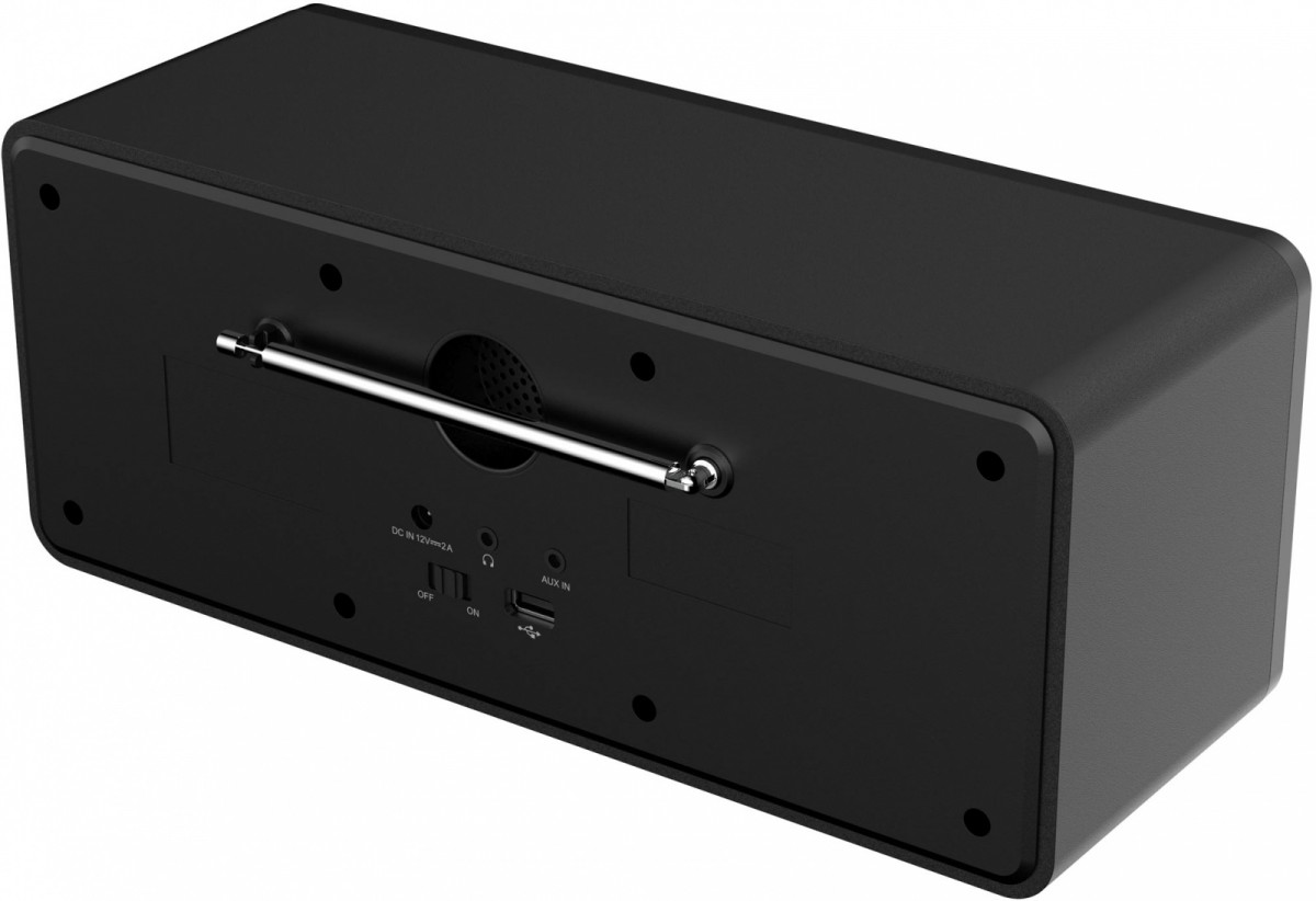 Sencor Internetové rádio výkon 2x10W, WiFi, FM, DAB+, USB, LCD displej