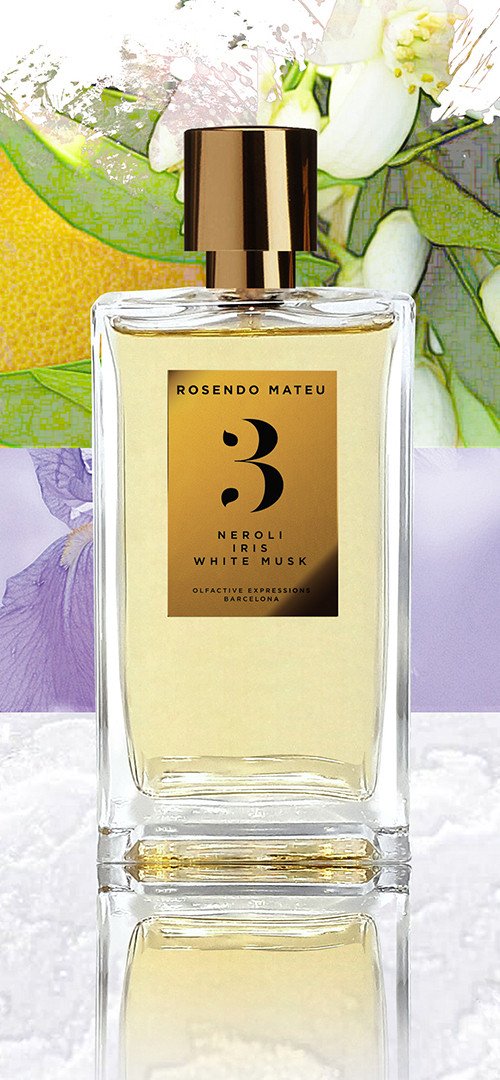 Alkotest ROSENDO MATEU 3 Neroli Iris White Musk EDP sprej 100ml