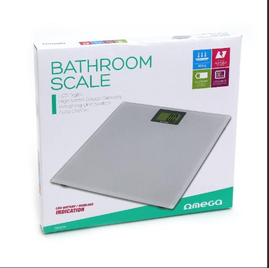 PLATINET OMEGA osobní váha šedá