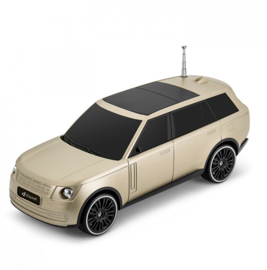 Reproduktor Kisonli B3, Bluetooth, Solární, USB, SD, FM – zlatá Reproduktor Kisonli B3 s Bluetooth, USB, SD a FM rádiem potěší i solárním nabíjením. Ideální parťák na ven, výlety i domácí poslech bez