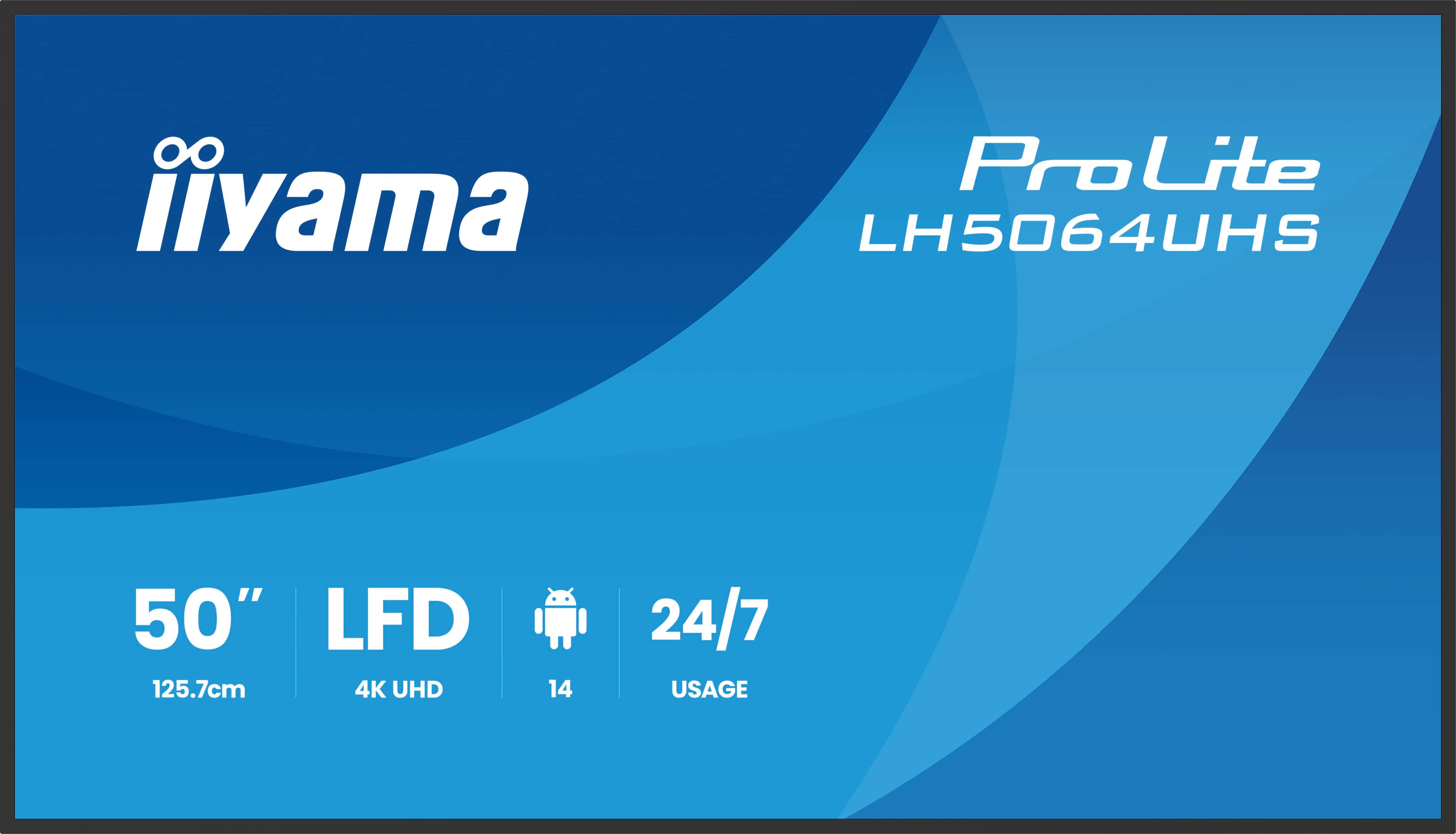 LH5064UHS-B1AG, 50W LCD 4K UHD IPS