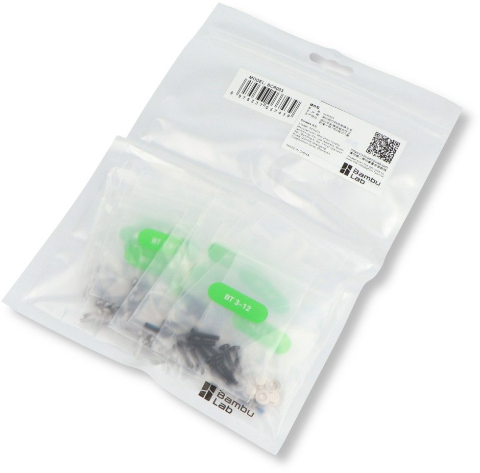 BambuLab Sada šroubů pro tiskárny Bambu Lab řady A1 a systém AMS Lite