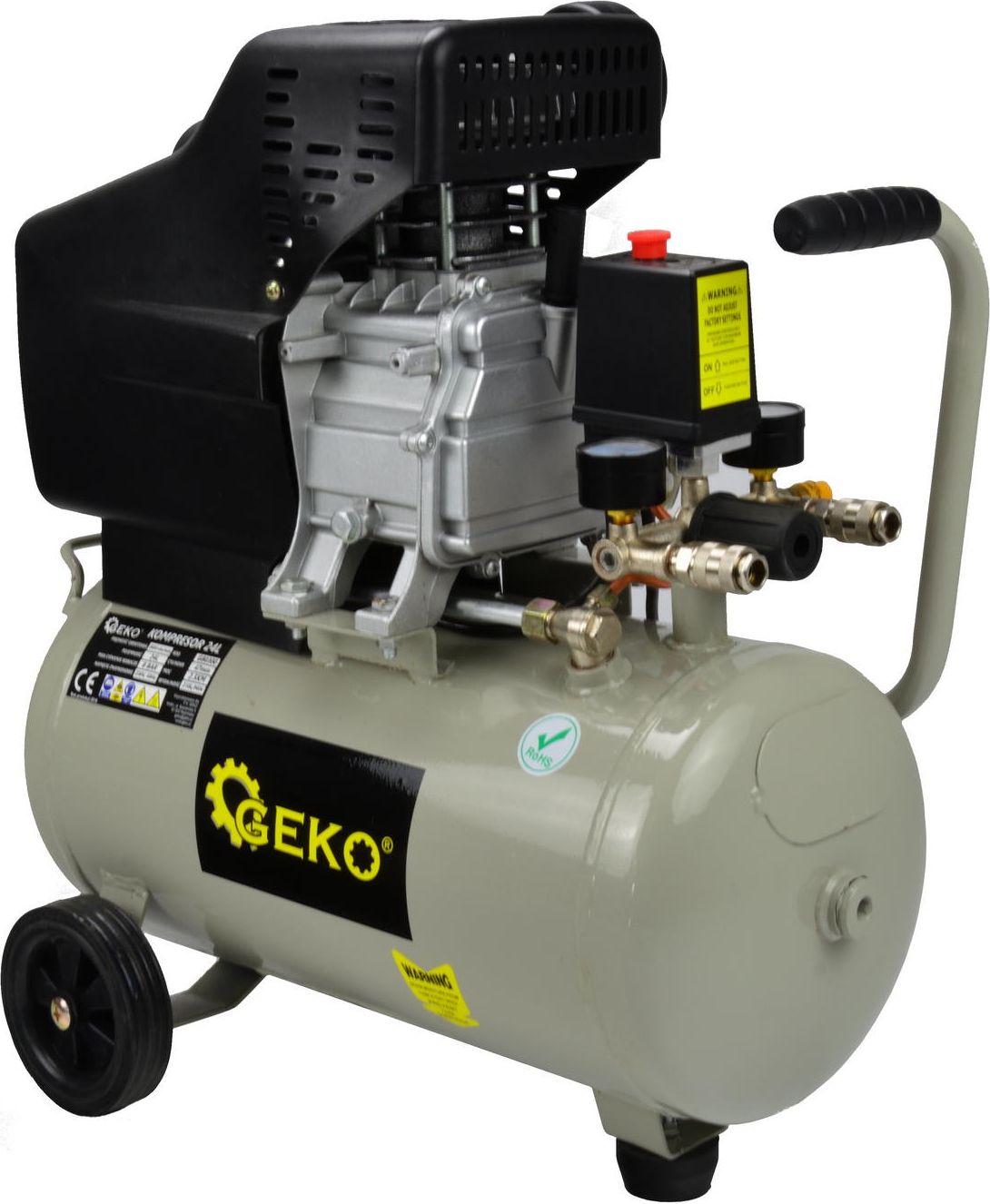 Geko kompresor 8bar 24L (vx522)