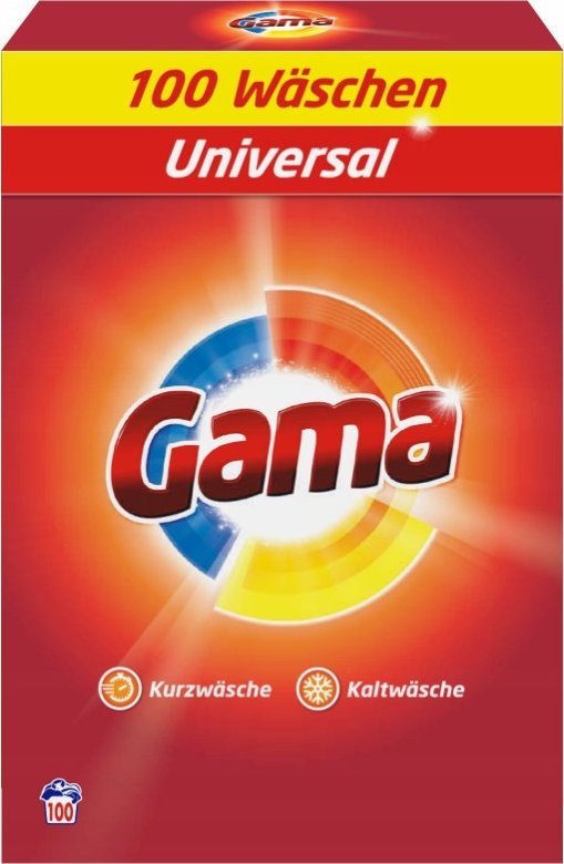 GAMA Prací prášek Gama, 6 kg, univerzální