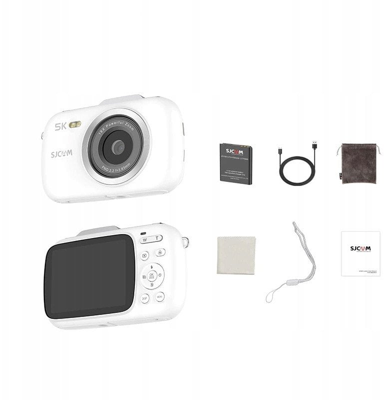 SJCAM ZV100 BÍLÁ - FOTOAPARÁT - FOTOAPARÁT