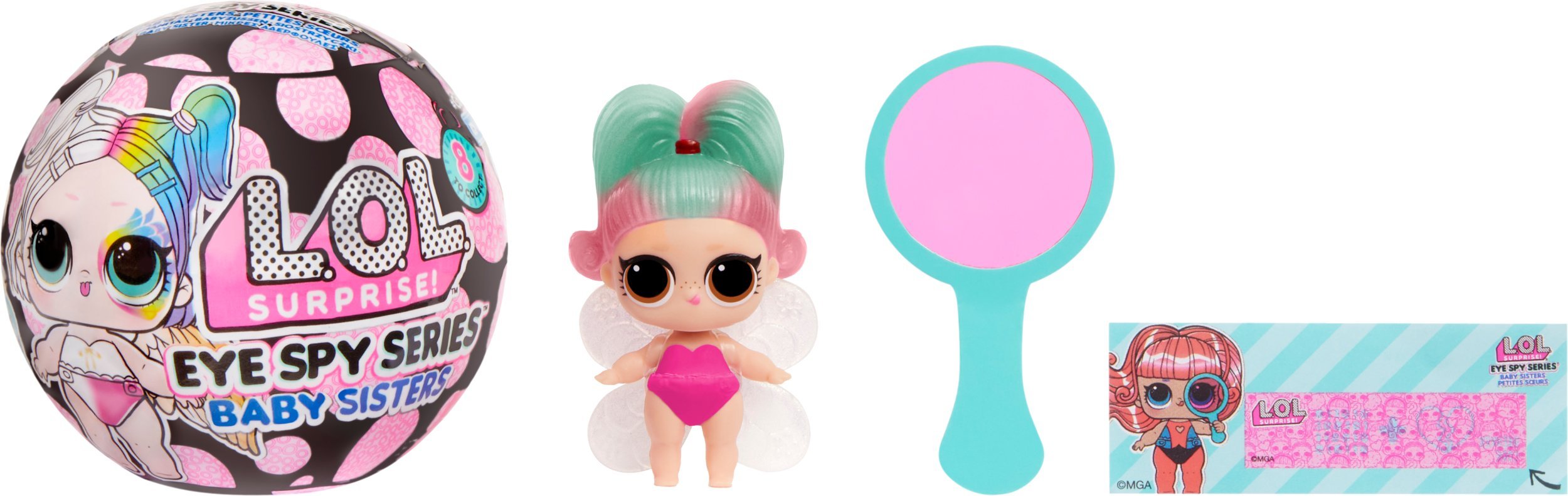 MGA LOL Surprise Eye Spy Baby Sisters panenka