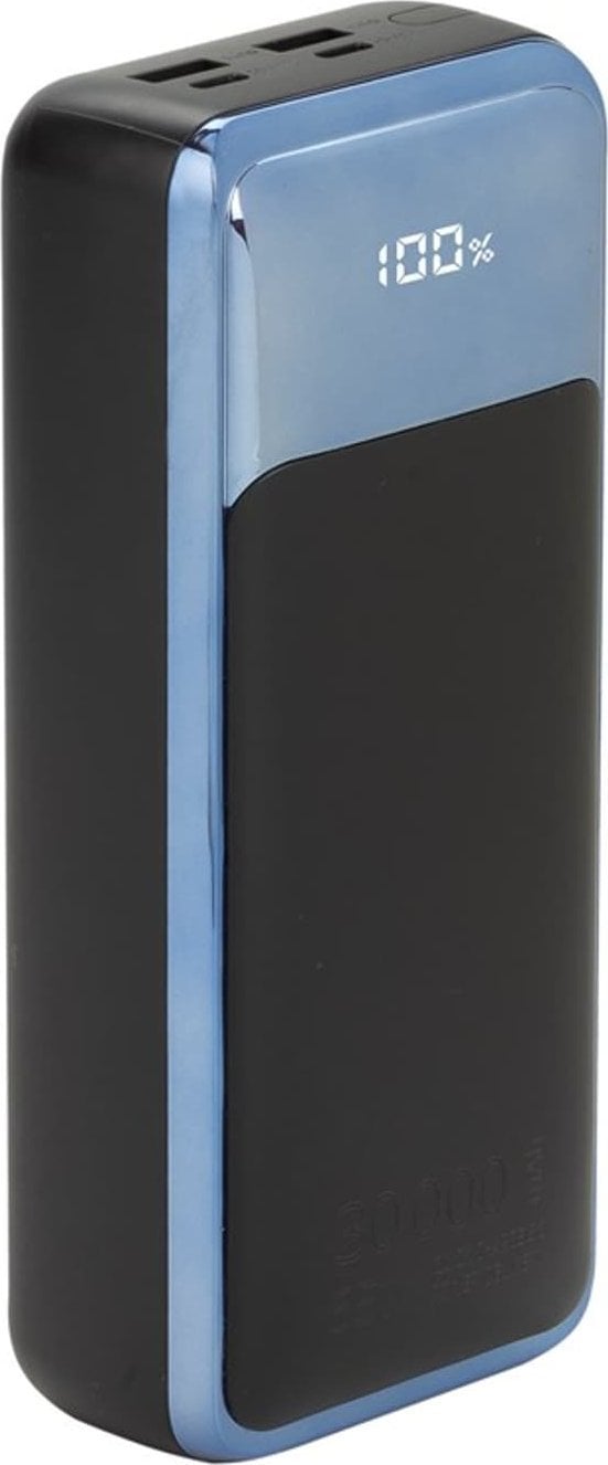 RivaCase RIVACASE Power Bank 30000 mAh QC/PD 65W LCD pro Nešiojamas kompiteris Juodas