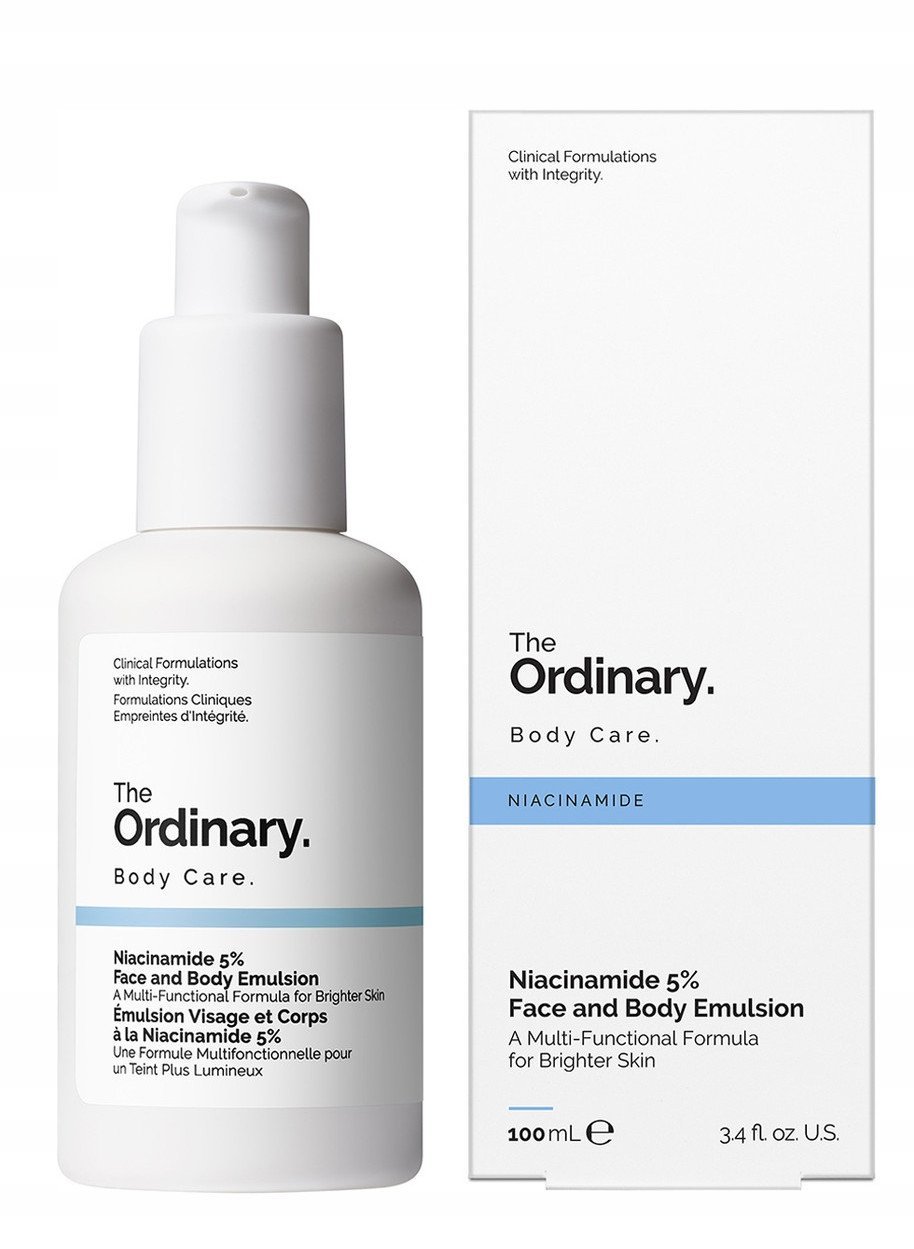 Shiseido THE ORDINARY_Body Care Niacinamid 5% emulze na obličej a tělo 100ml