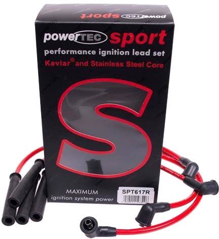 Powertec Zapalovací kabely DACIA DUSTER LADA NIVA MAZDA 626 1.4-2.0L 71-02 červená