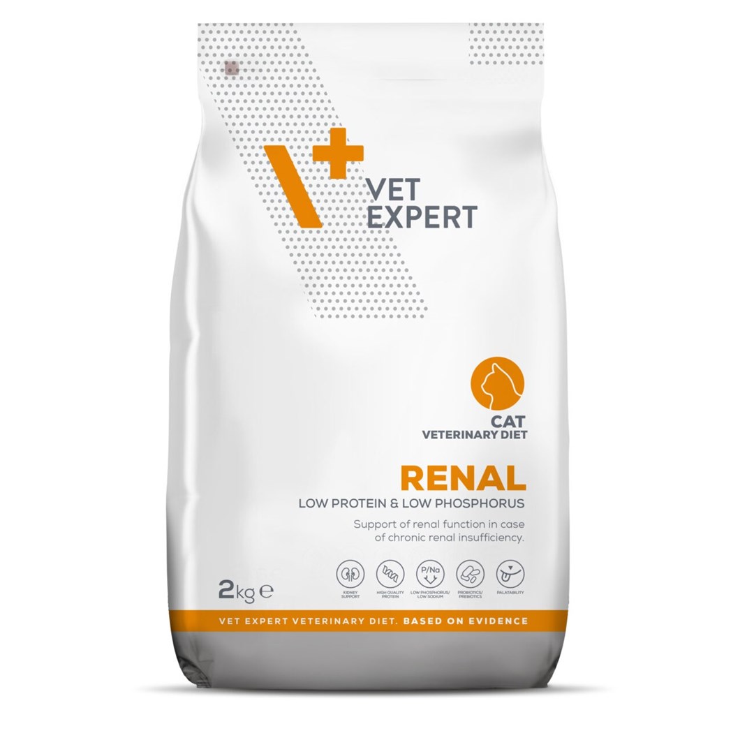 VET EXPERT Renal - suché krmivo pro kočky - 2kg