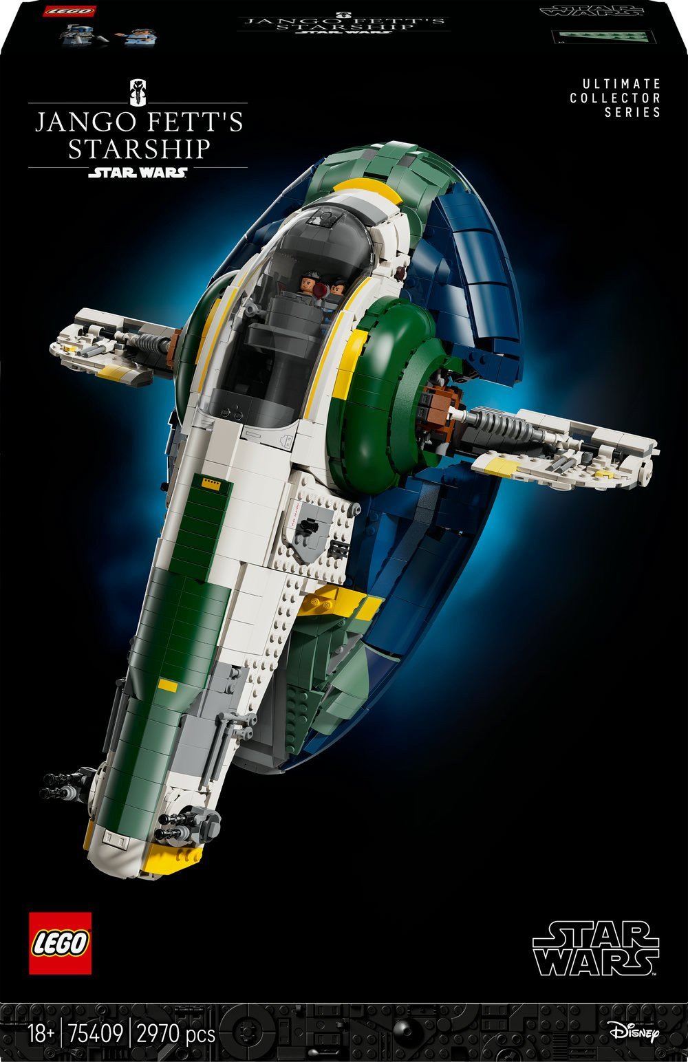 LEGO STAR WARS 75409 Hvězdná loď třídy Firespray Jango Fetta