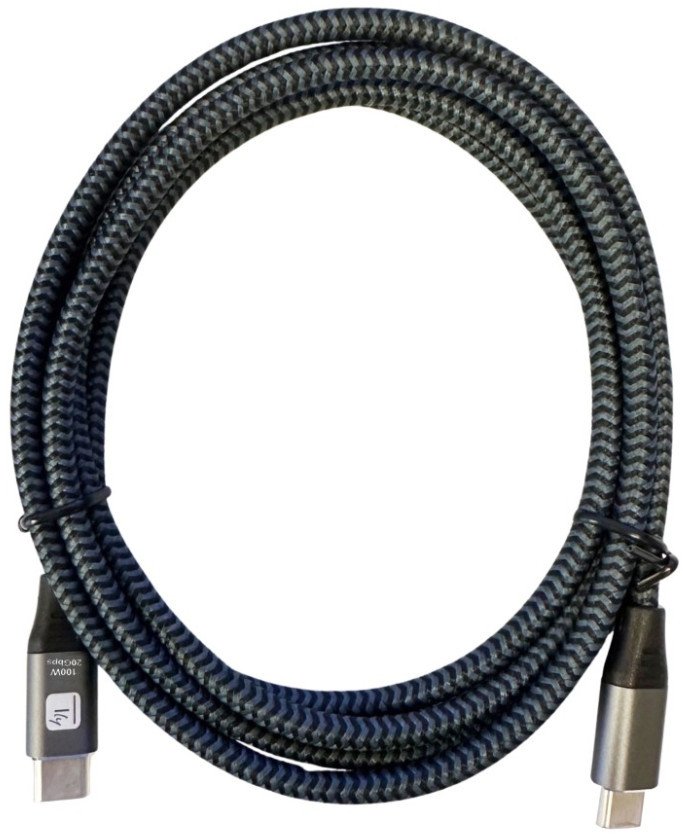 Techly Kabel USB-C - USB-C 2 m černý (TLY_622403)