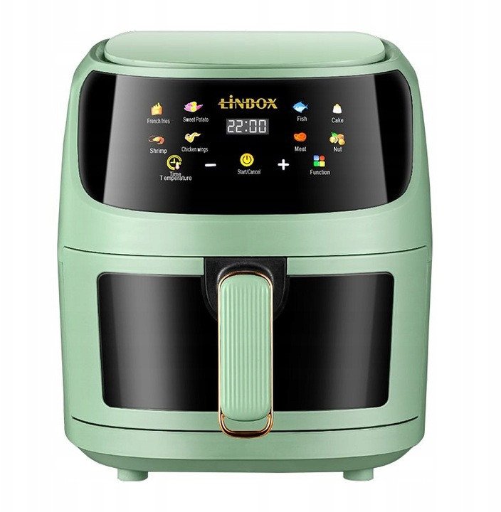 Linbox 5502 Horkovzdušná fritéza zelená