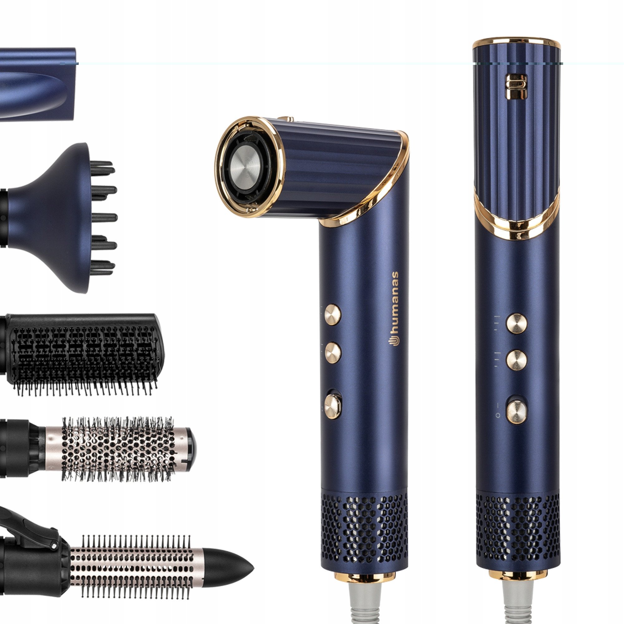 Humanas AirTouch HD-AT02 Ionizačný fén na vlasy - fialový