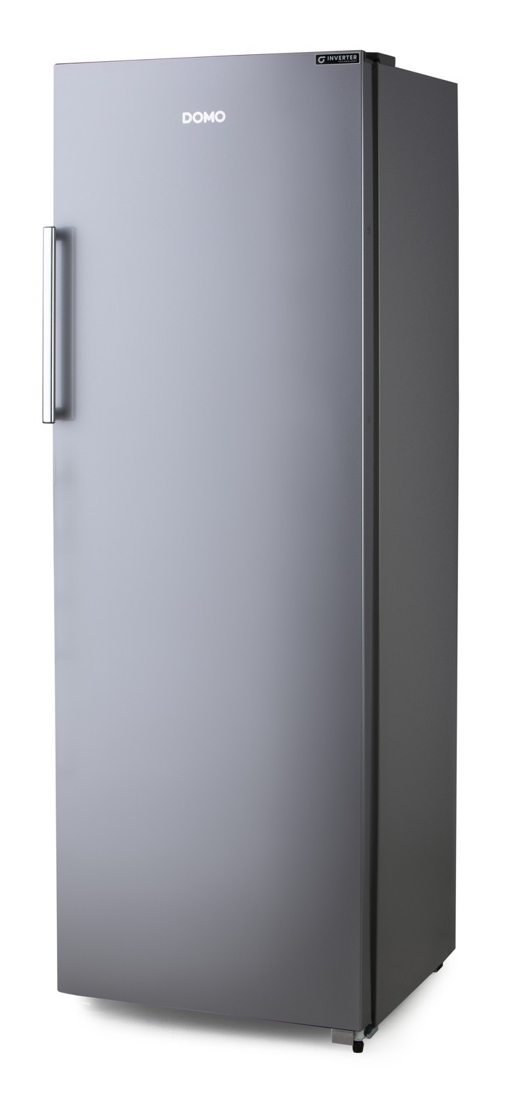 Šuplíkový mrazák - střibrnný, No Frost, 240 L - DOMO DO91204F