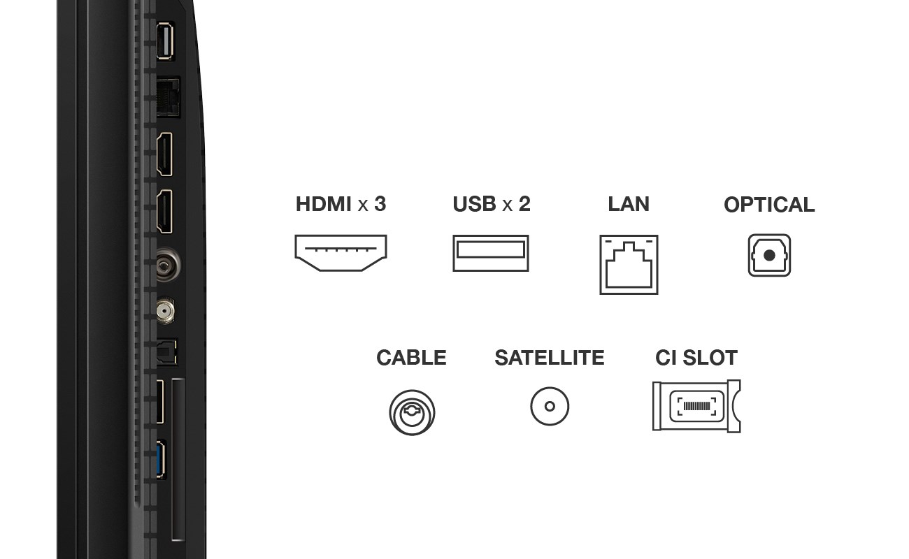 TCL P79K 43P79K televizor 109,2 cm (43 ) 4K Ultra HD Smart TV Wi-Fi Metalická 350 cd/m2
