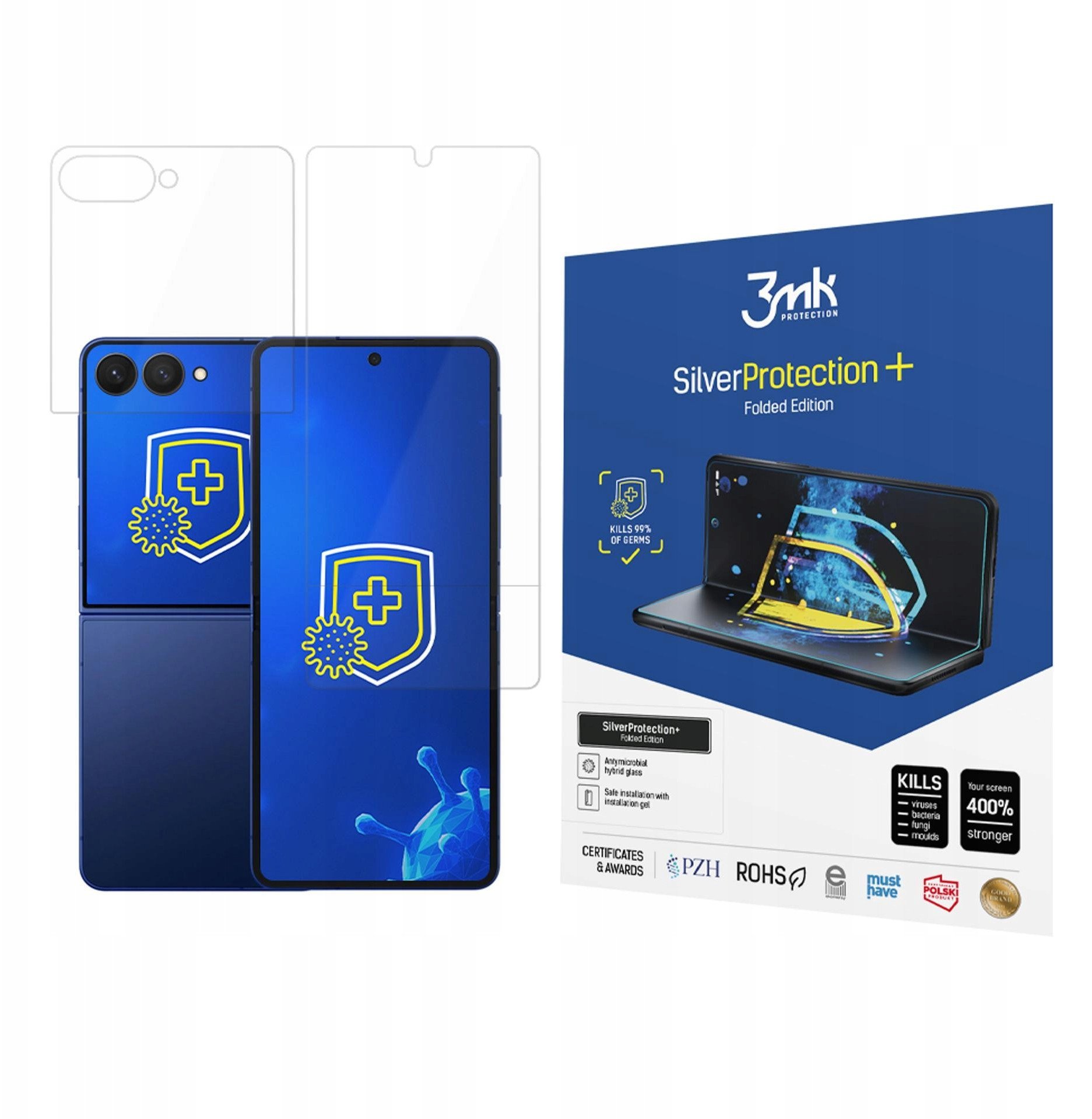 3mk SilverProtection+ Folded Edition pro Samsung Galaxy Z Flip 7