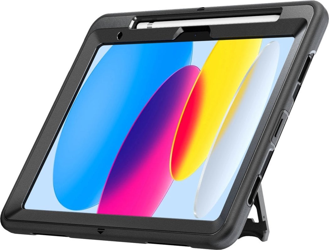 4smarts Pouzdro na tablet 4smarts Rugged Case Grip pro iPad 10.9 (2022 10. generace), černé