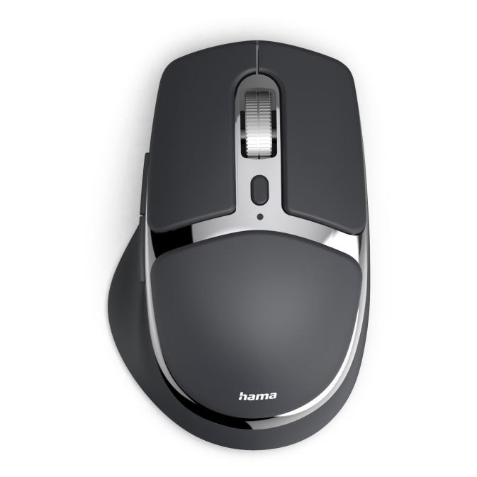 HAMA WM-800, Bezdrôtová myš, BT/RF, šedá