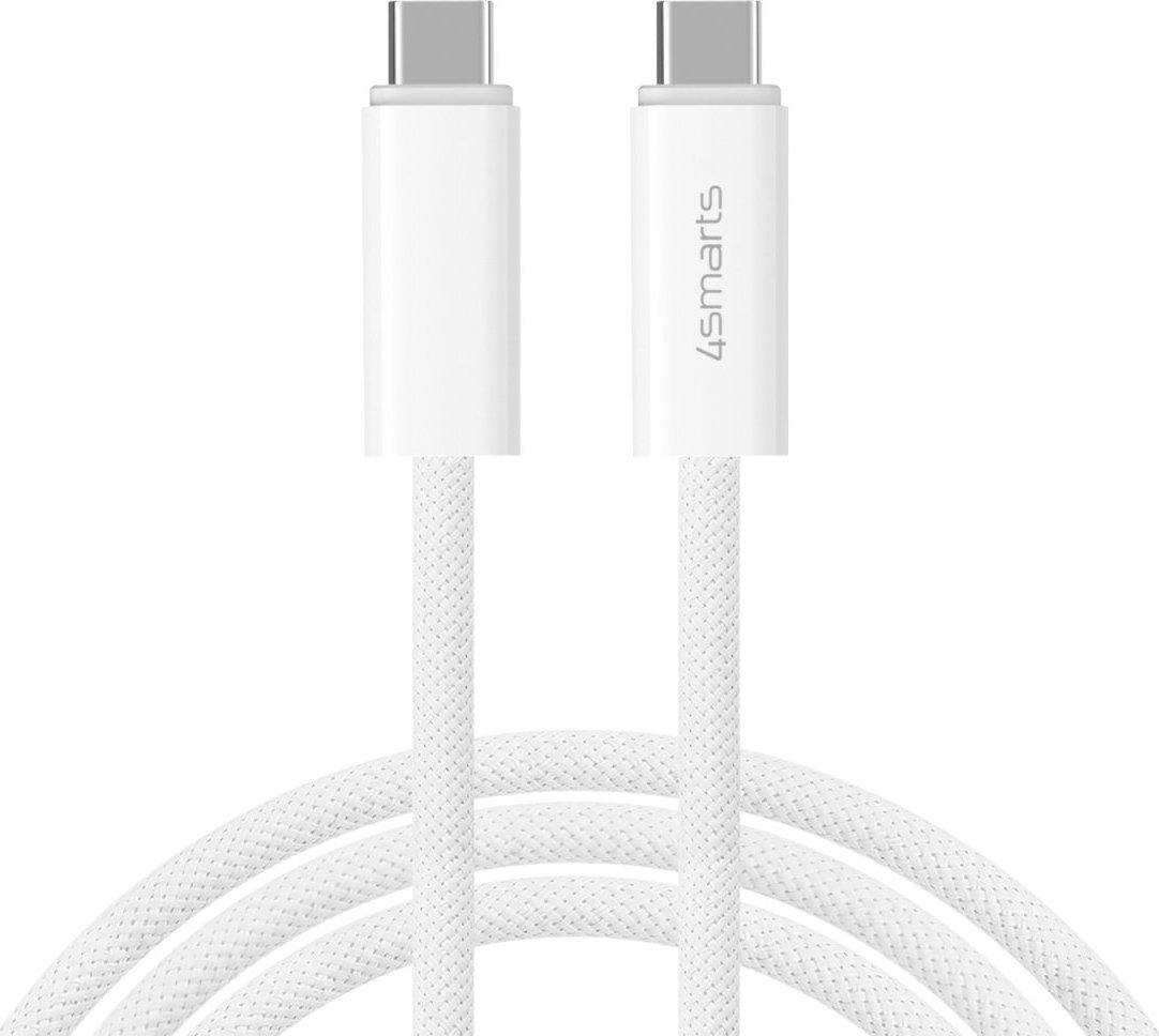 4smarts USB-C - USB-C kabel 1,5 m bílý (540959)