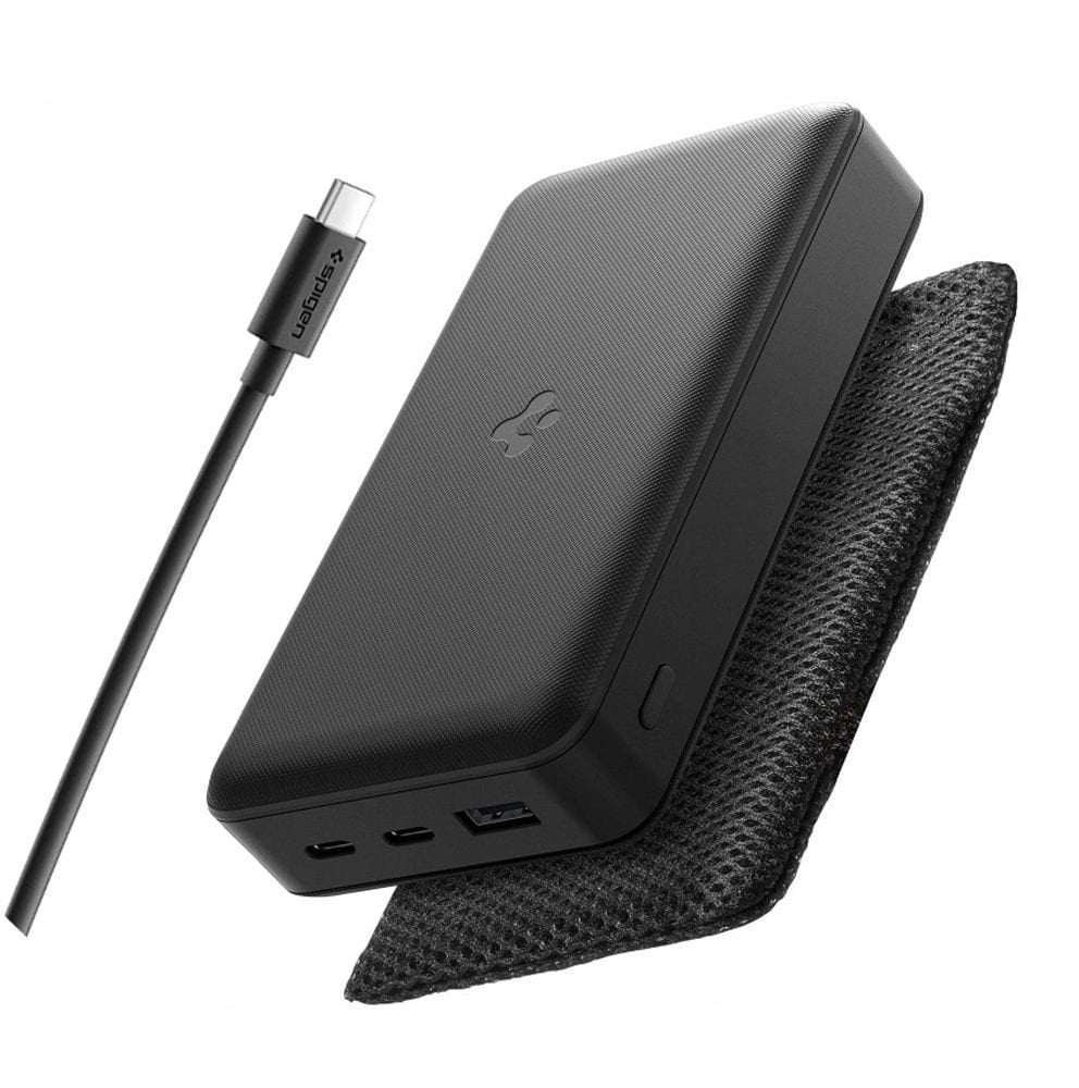 Spigen Powerbanka EA3030 30000 MAH 30 W, černá