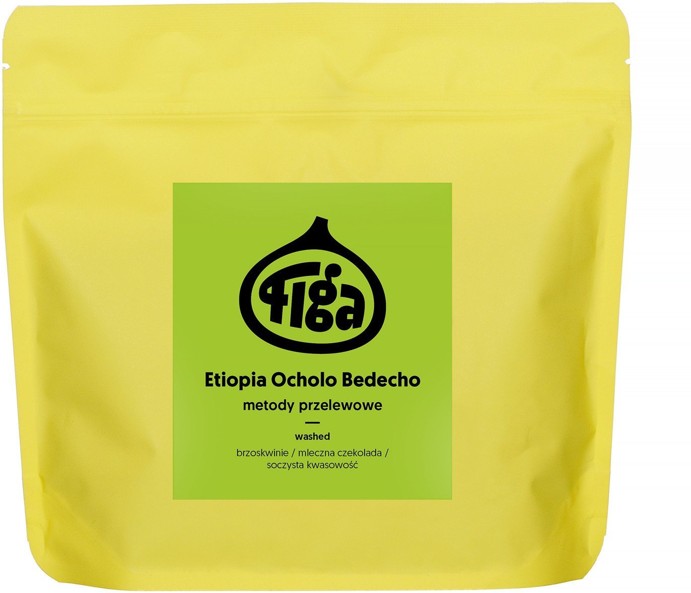 Figa Coffee Káva Figa - etiopská zrnková káva Ocholo Bedecho promytá filtrovaná 250 g