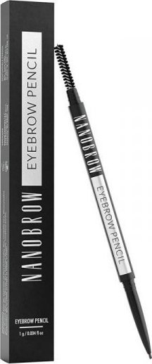 Nanobrow Tužka na obočí Nanobrow tmavě hnědá 2 v 1 (1 ml)