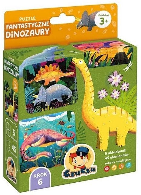 CzuCzu Puzzle - Fantastické dinosaury