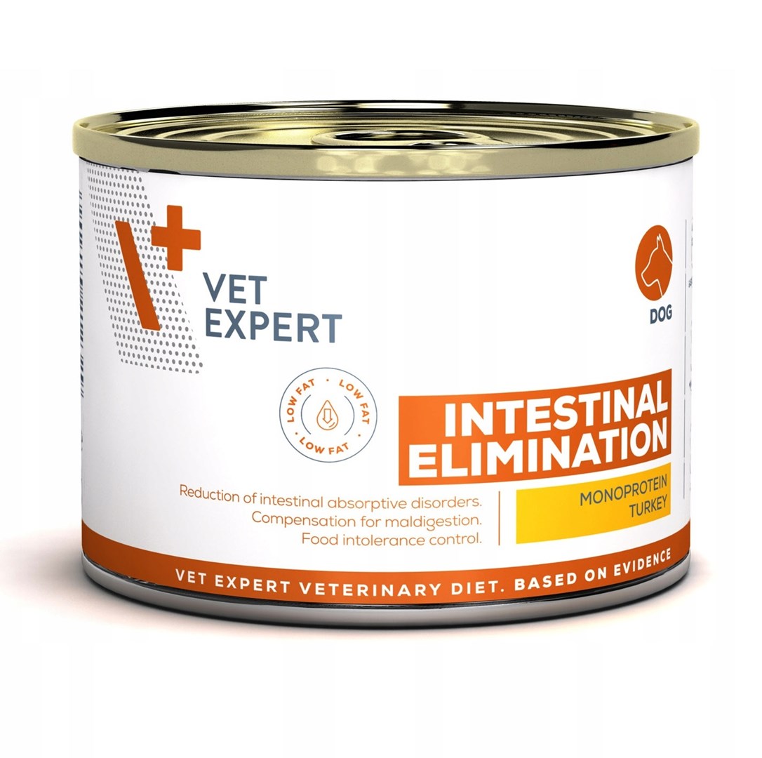 VET EXPERT Intestinal Elimination Turkey - vlhké krmivo pro psy - 200g