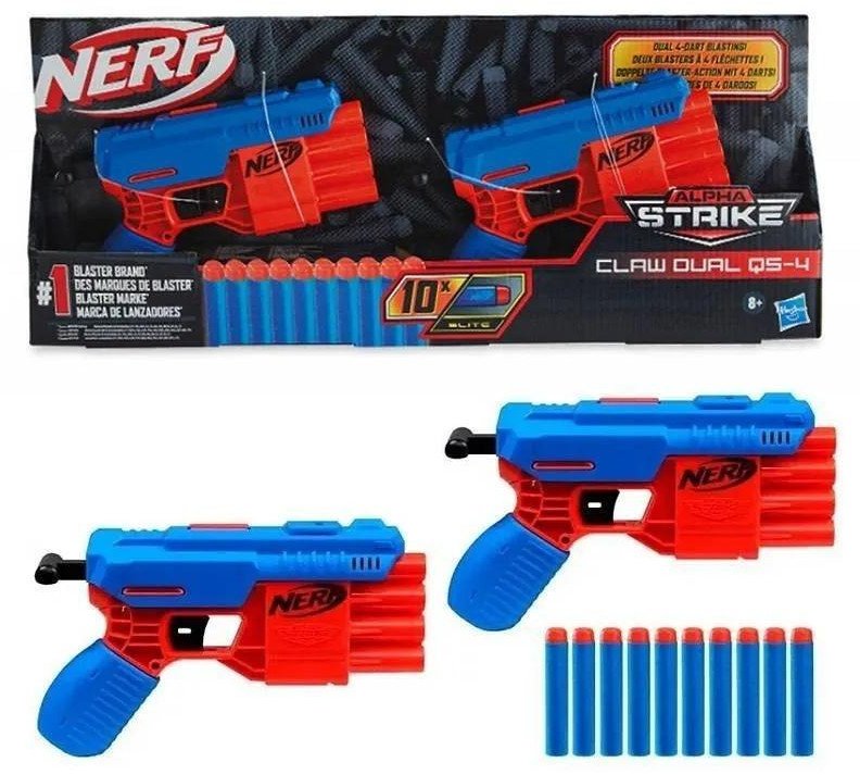 Hasbro Nerf Alpha Strike Claw Dual QS-4