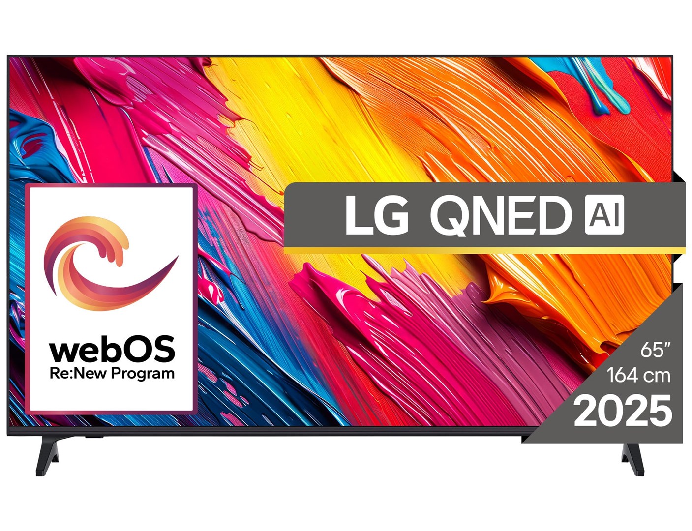 LG QNED AI 65QNED70A6A televizor 165,1 cm (65 ) 4K Ultra HD Smart TV Wi-Fi Černá