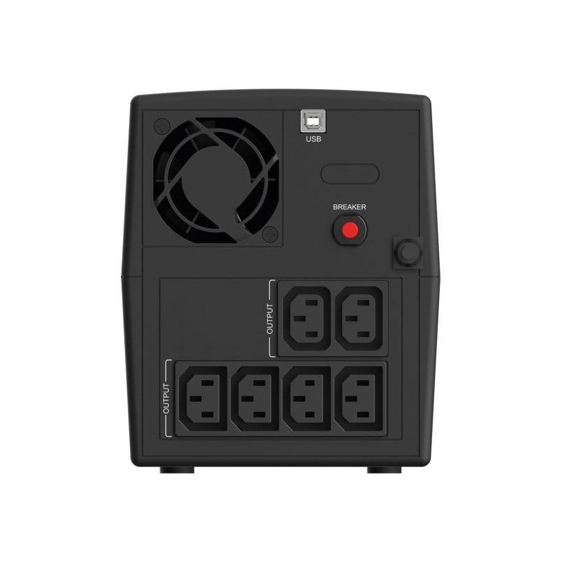 Infosec UPS UPS 2200VA 1320W 2x 9Ah 6x IEC C13