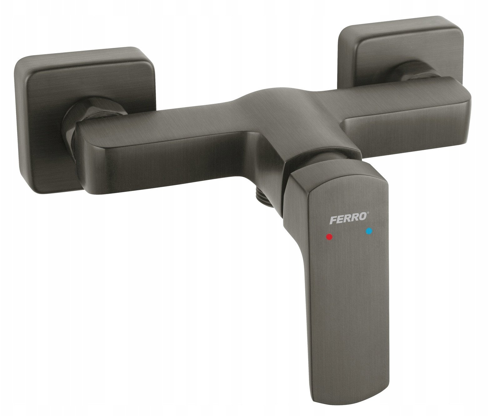 Alkotest BVI7VLGM / FERRO / VITTO VERDELINE / NÁSTĚNNÁ SPRCHOVÁ BATERIE, BEZ PŘÍRODNÍ SADY, ČERVENÁ