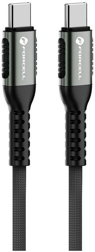 ForCell Kabel USB-C - USB-C 0,25 m černý