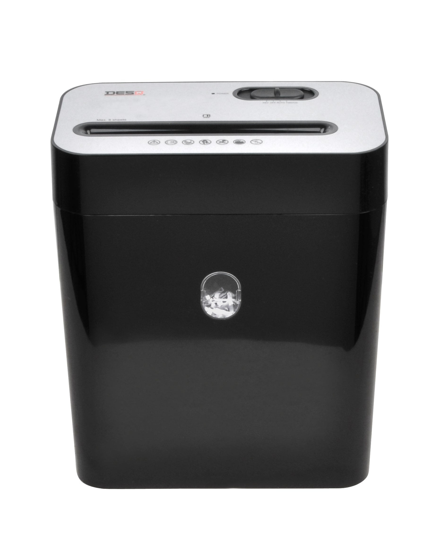 Skartovačka DESQ, 4 x 29 mm, 18l, křížový řez