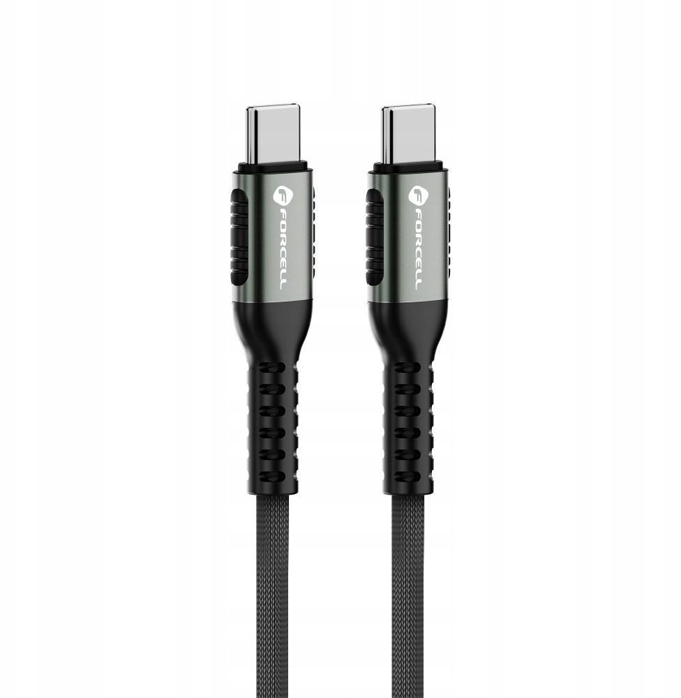 ForCell Kabel USB-C - USB-C 0,5 m černý