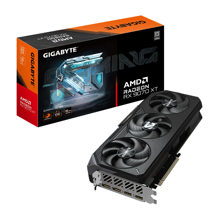 GIGABYTE Radeon RX 9070 XT GAMING 16G AMD 16 GB GDDR6
