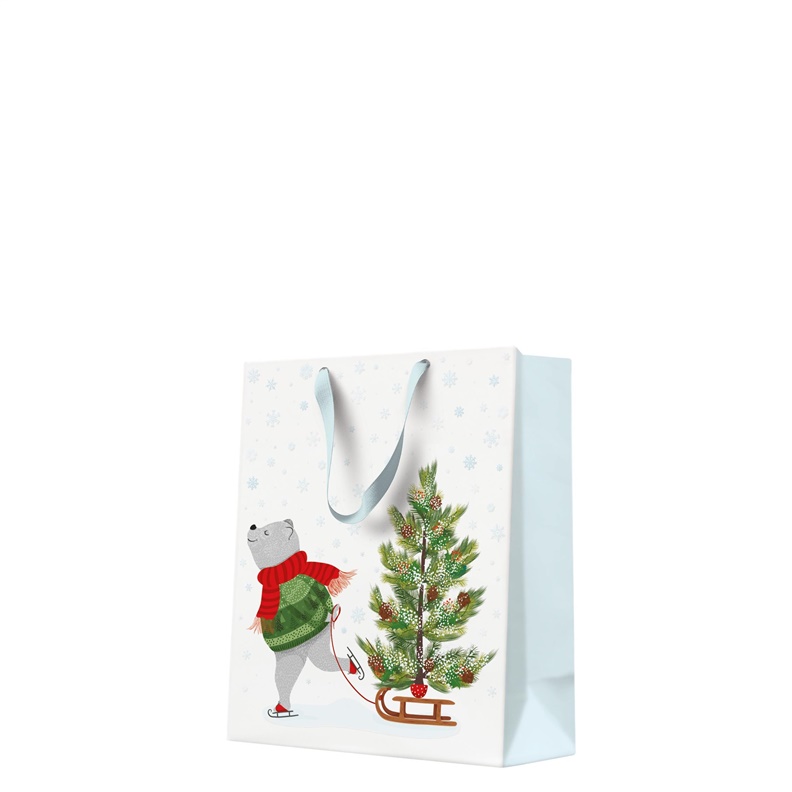 Dárková taška Medvěd, 20 cm x 25 cm