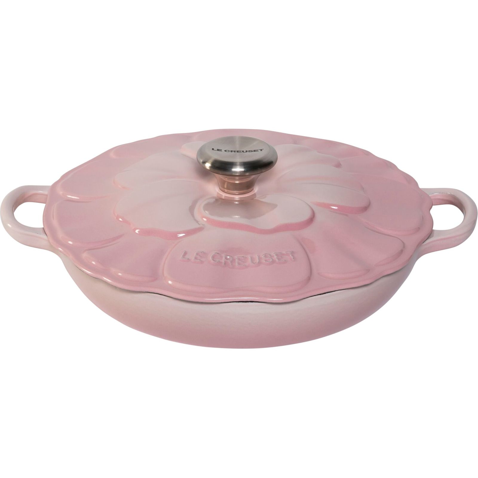 Le Creuset Gourmet-Profitopf Blume 26 cm shell pink