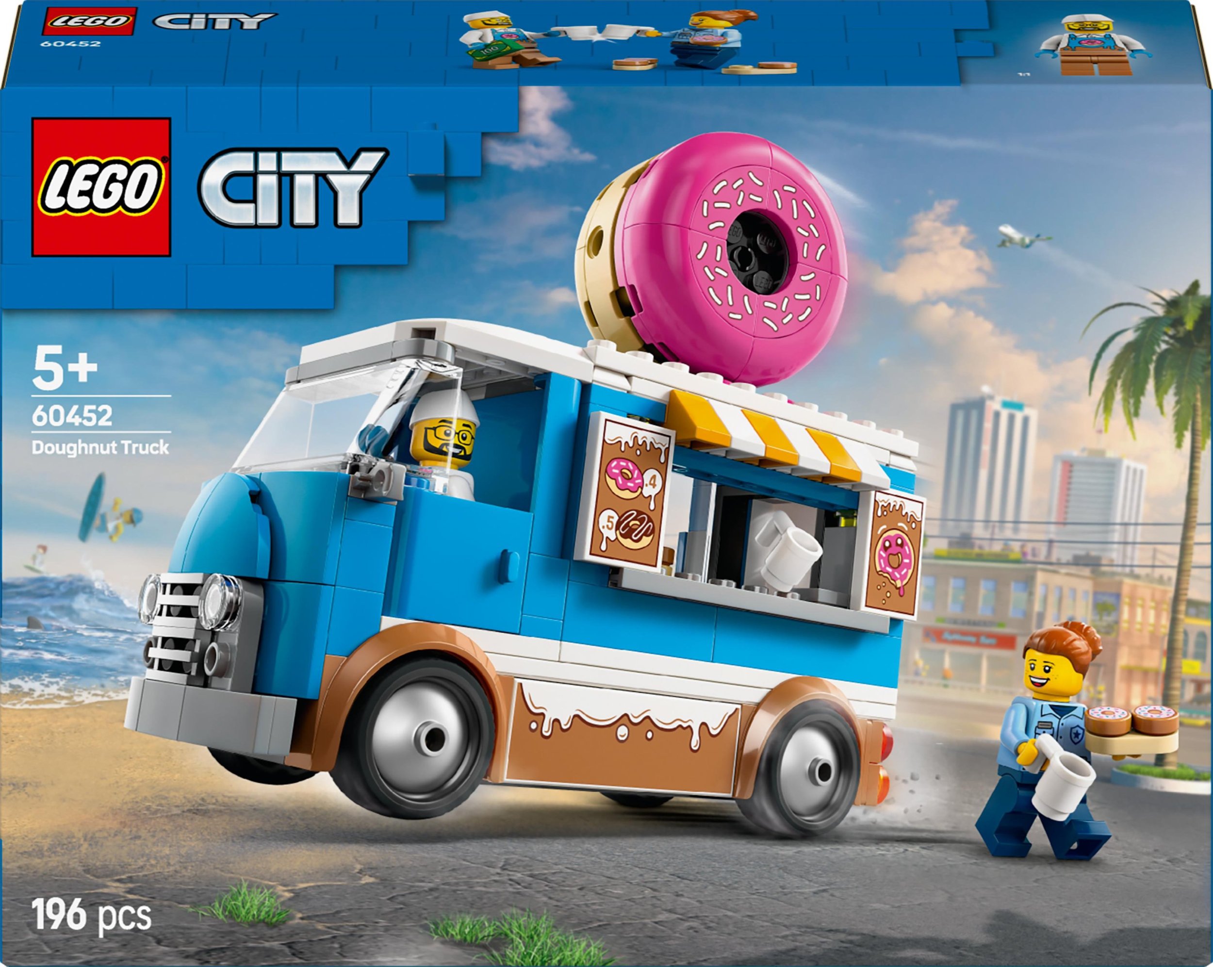 LEGO 60452 City Donut Truck, stavebnice